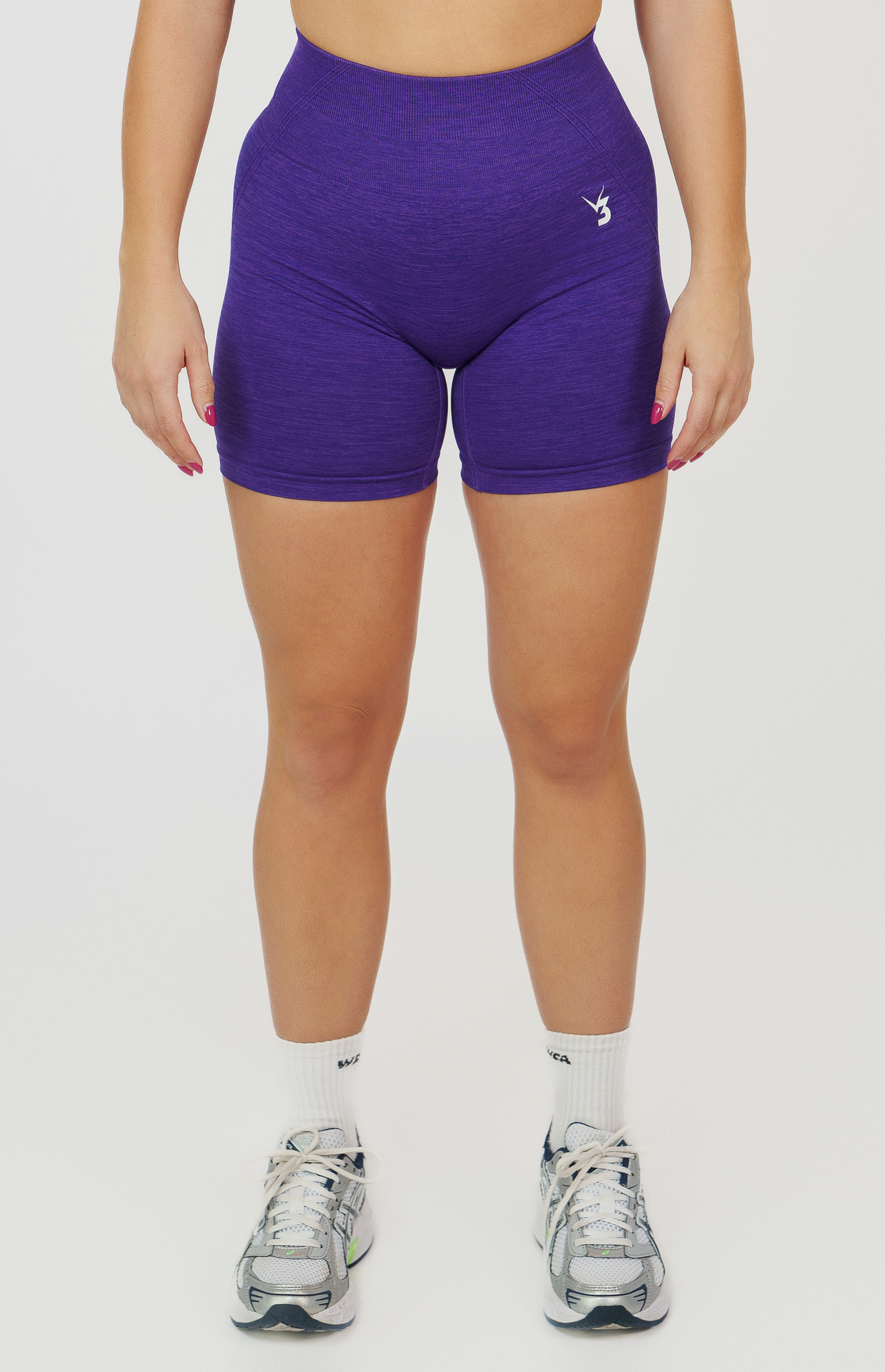 Tempo Seamless Scrunch Shorts - Ultra Violet